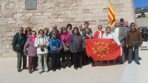 Grup del CAOC. Al centre Francesc Panyella del Cercle Català de Marsella.