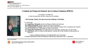 Invitació presentació llibre Garriga