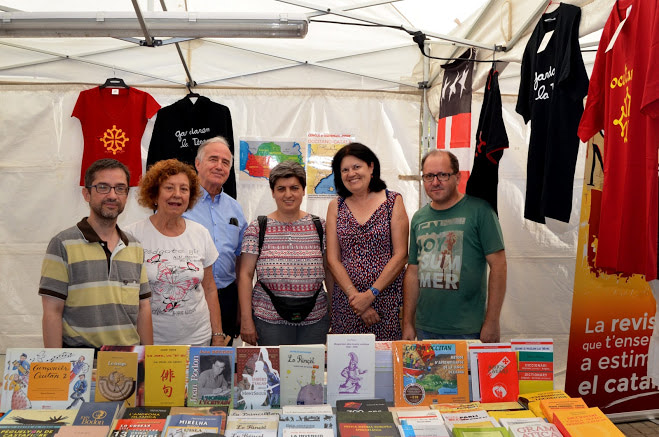 Estand del CAOC durant la Diada