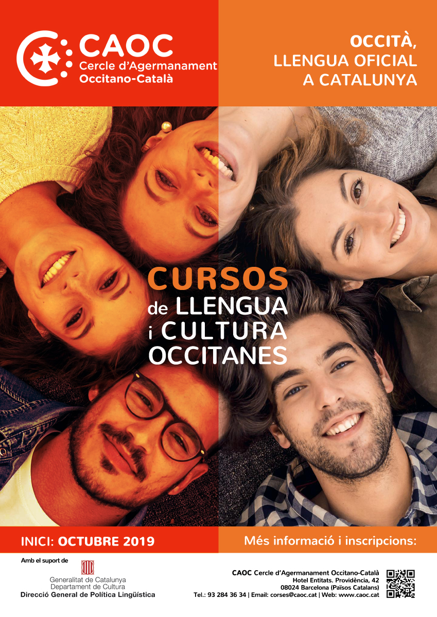 Aprèn occità! nous cursos 2019-20