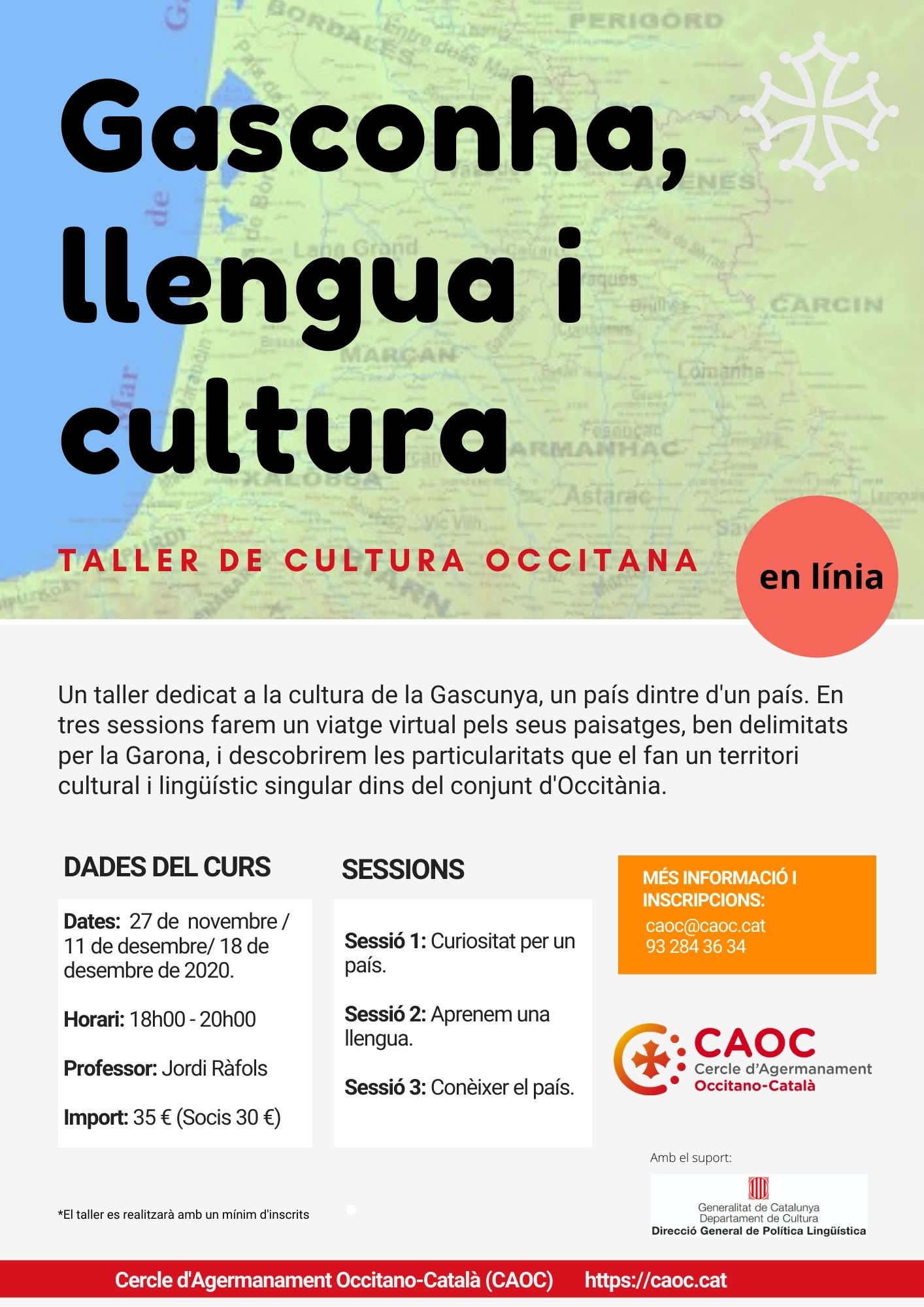 “Gasconha, llengua i cultura” – taller en línia