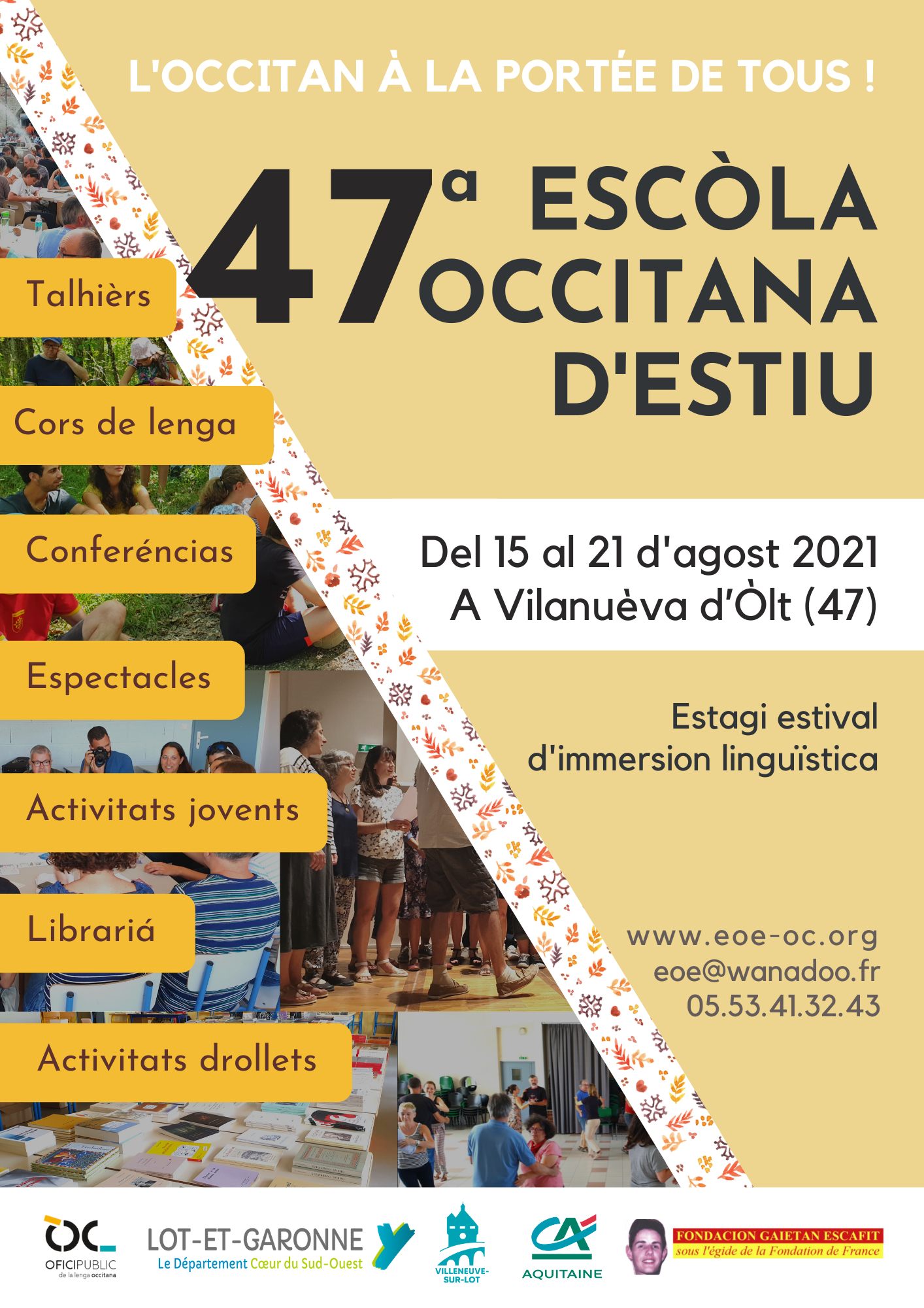 Escòla Occitana d’Estiu 2021