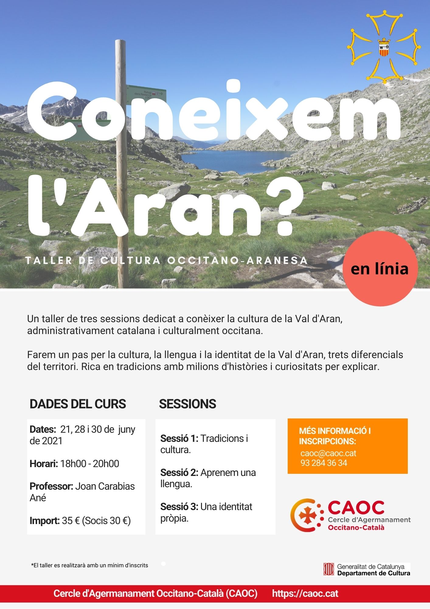 “Coneixem l’Aran?”– taller en línia