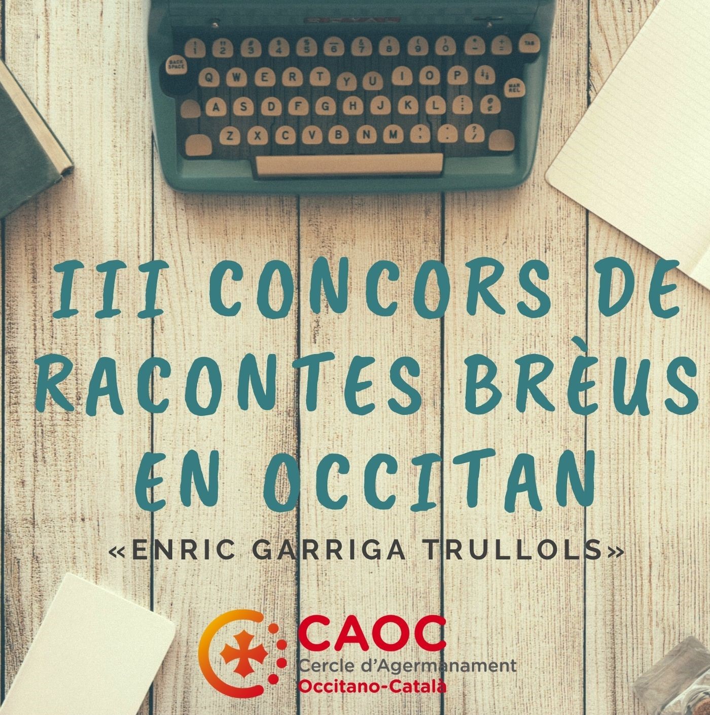 Avèm ja los premiats del “III Concors de racontes brèus en occitan Enric Garriga Trullols”