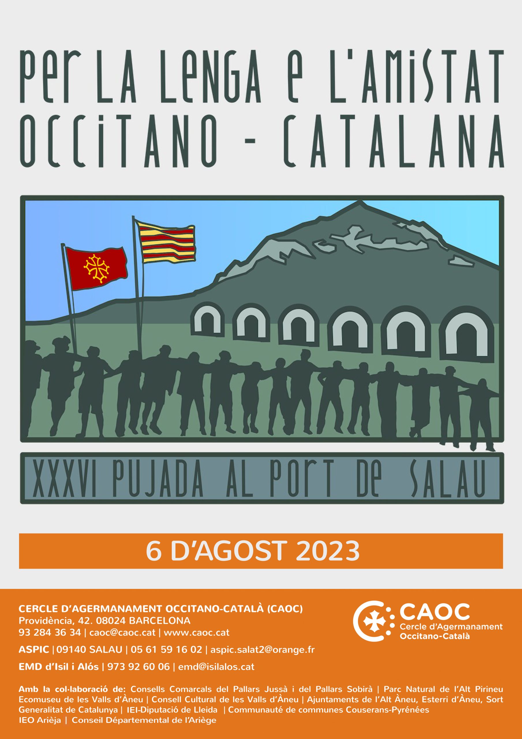 Trobada d’occitans i catalans al cim del Port de Salau