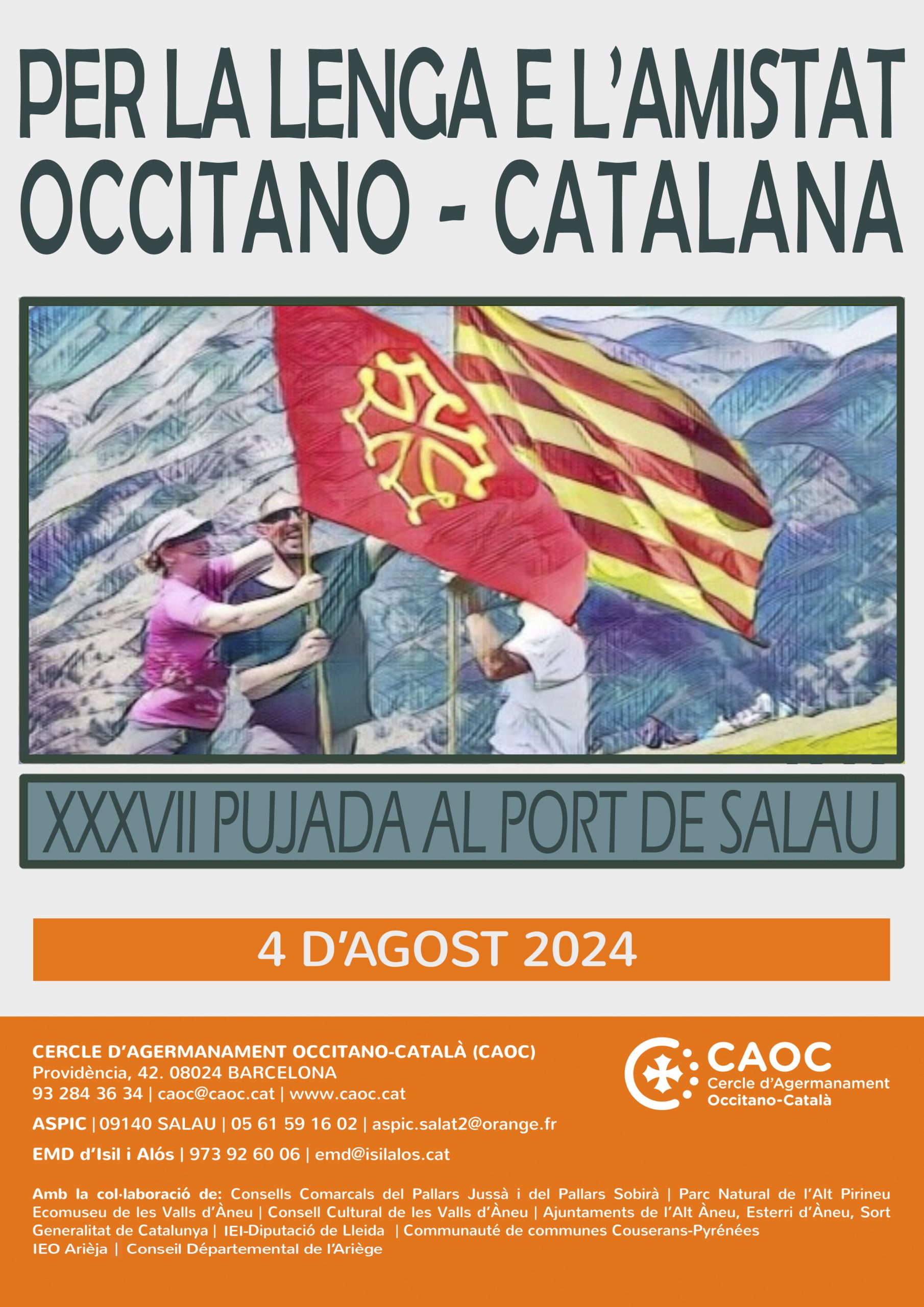 Trobada d’occitans i catalans al cim del Port de Salau
